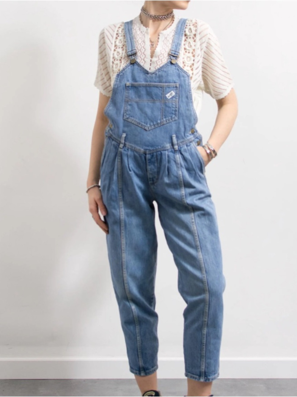 Vintage Denim Overalls Size Small